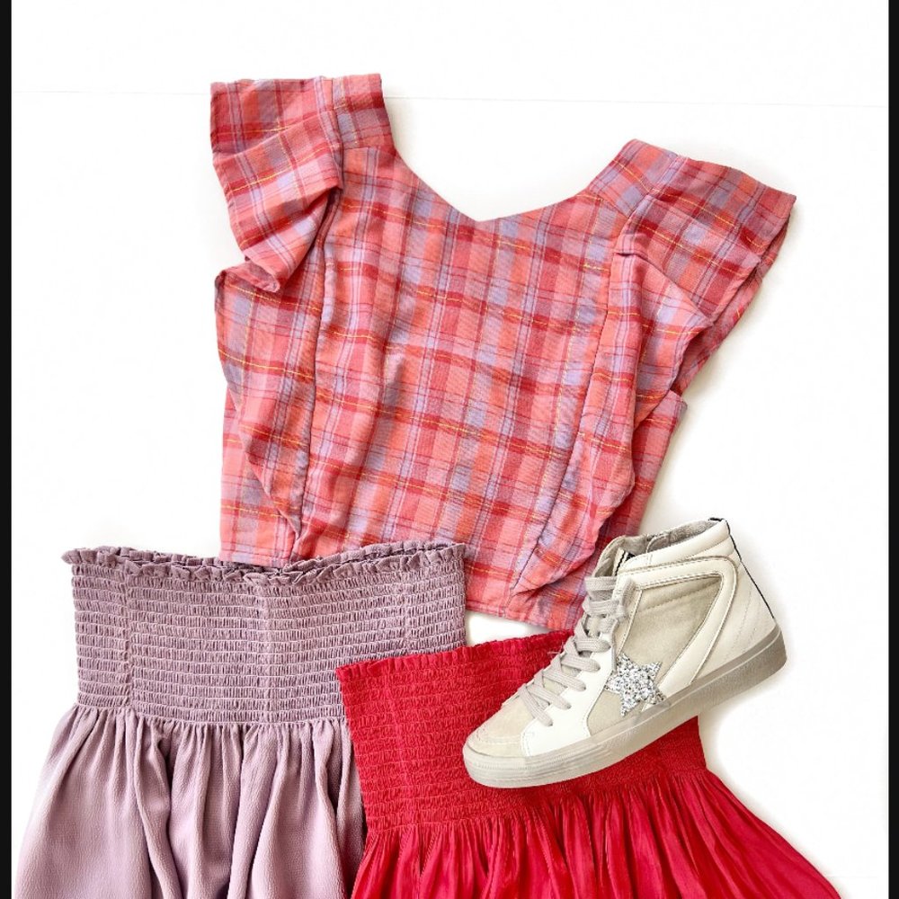 Koch Cecilia Top - Fireside Check